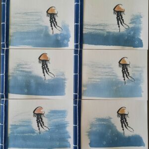 pascale-bodin-carnettiste-calepin-bleu-meduses